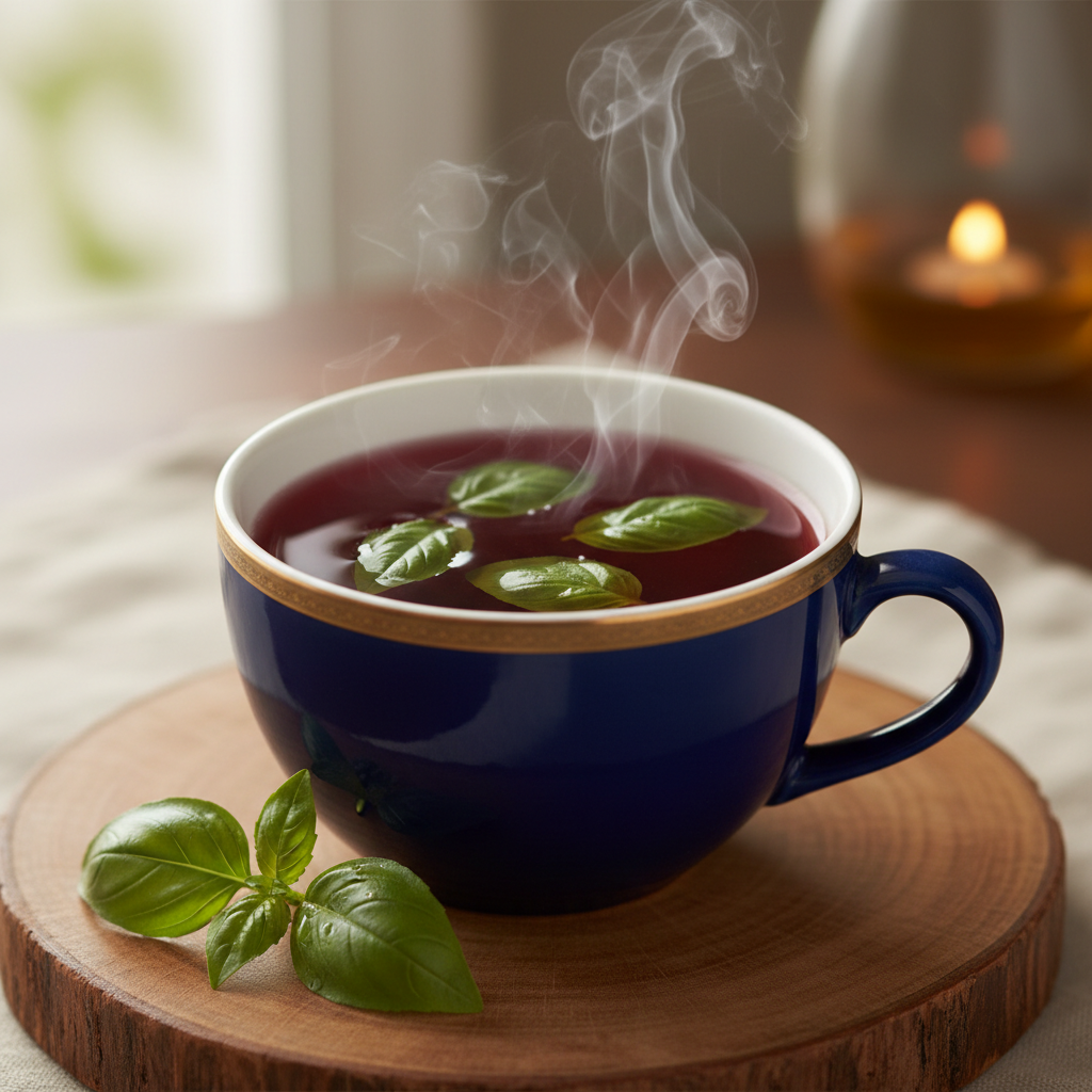Hibiscus Basil tea