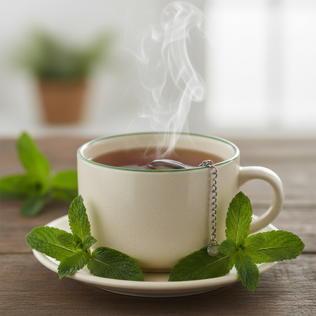 Peppermint tea