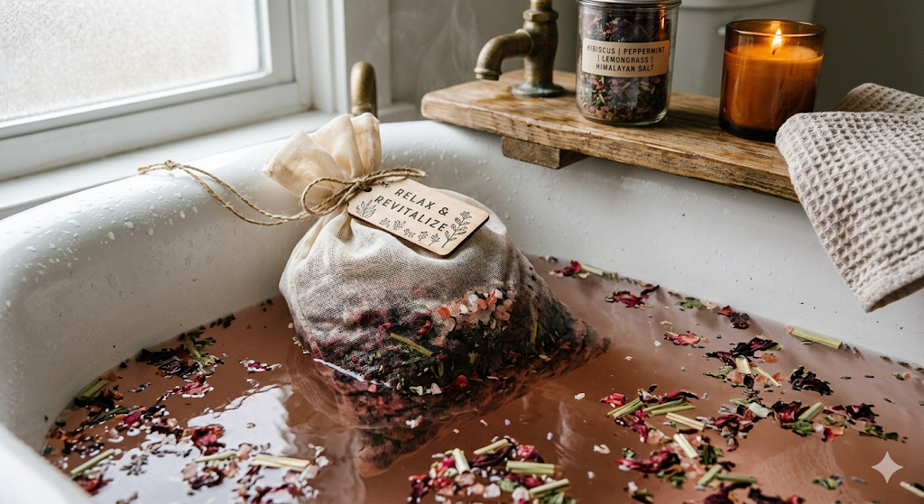 Herbal Bath Tub Teabag